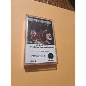 Vintage 1976 CCR Chronicle Cassette Creedence Clearwater Revival Fantasy Records